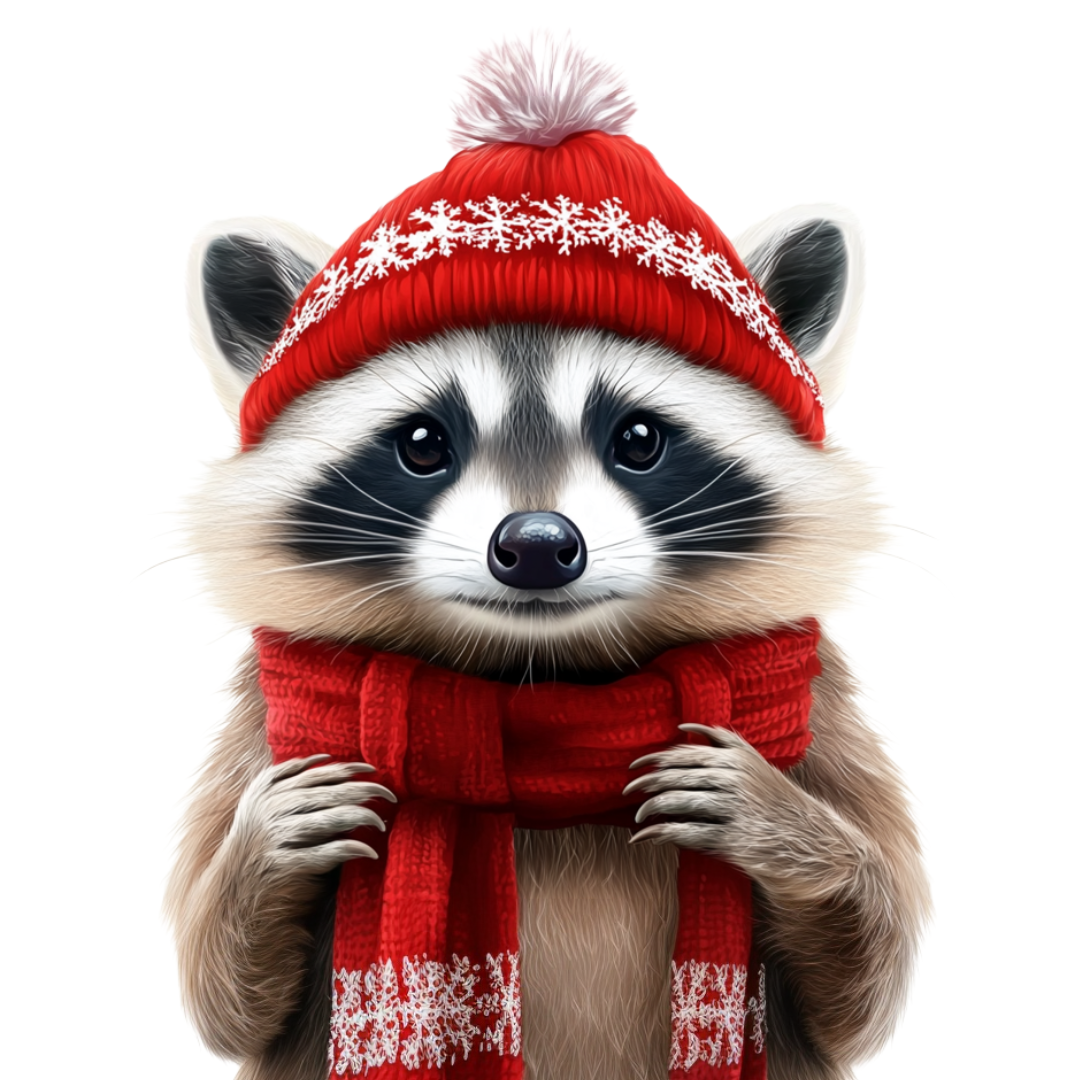 Raccoon Wif Hat